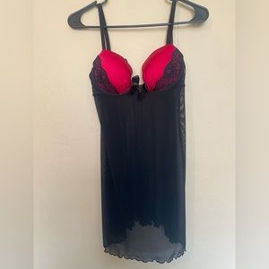 Lace babydoll lingerie